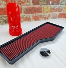 Porsche 996 Performance Induction Upgrade Air Filter & Resonator Box Kit RED