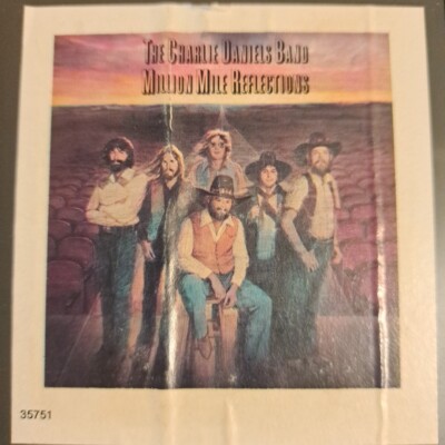 THE CHARLIE DANIELS BAND MILLION MILE REFLECTIONS   8 TRACK TAPE ~ Tested 1979