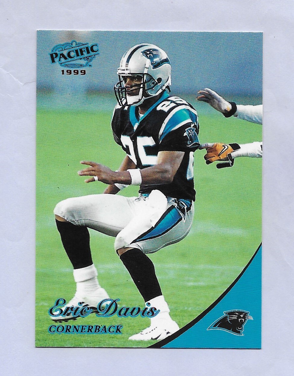 Panthers 1999 Eric Davis Pacific Red #63