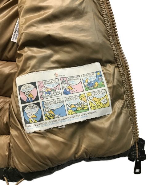 MONCLER Men's Vest, Bustier Gilet Olive Moldova Republic Size0