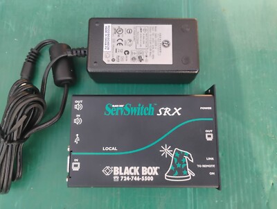 BLACKBOX ACU5051A ServSwitch Wizard SRX VGA + USB Extender Local Unit with Power