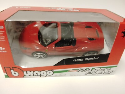 BBurago Burago Ferrari 488 Spider Red 2015 1/43 18-36011488