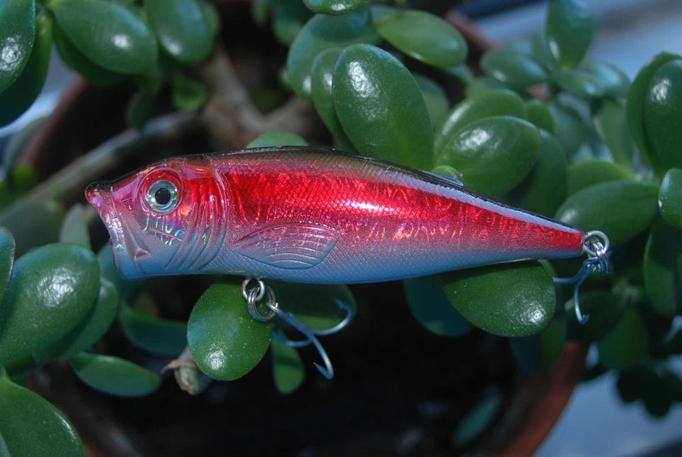 TAKE Wobbler Popper Hard Lure Big Game Wels Hecht Haken 1 22gr. 110mm #2