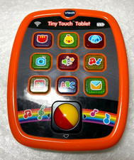 Vtech Tiny Touch Tablet Children Educational Learning Activity Toy Lights Sounds