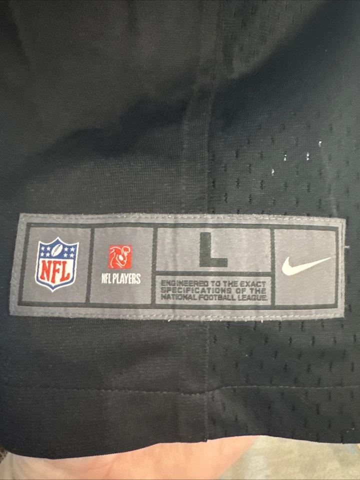Camiseta deportiva Nike de los Carolina Panthers usada y firmada por Brandon LaFell sin certificado de autenticidad Foto 4 de 4