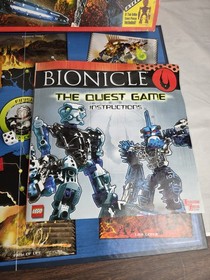 Lego BIONICLE The Quest BOARD GAME 100% COMPLETE Exclusive TOA INIKA 2006 Piraka