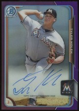2015 Bowman Chrome Prospects Purple Refractor /250 Tyler Kolek #BCAP-TK Auto