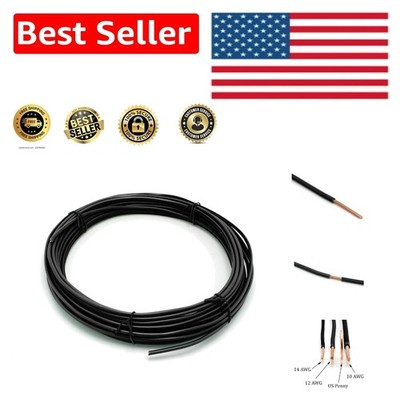 Versatile 14 AWG THHN/THWN Insulated Copper Wire - 100 FT for All Wiring Needs