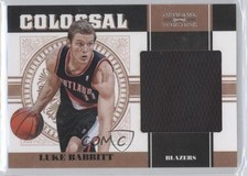 2010-11 Playoff National Treasures Colossal Materials 88/99 Luke Babbitt #44 0m7