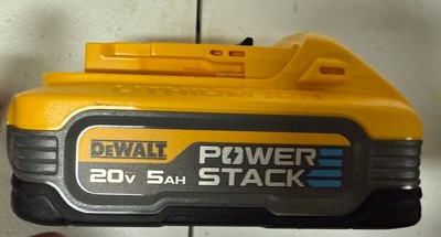 NEW Dewalt DCBP520 20V 5.0Ah Max Li-Ion Powerstack Compact Battery NO BOX