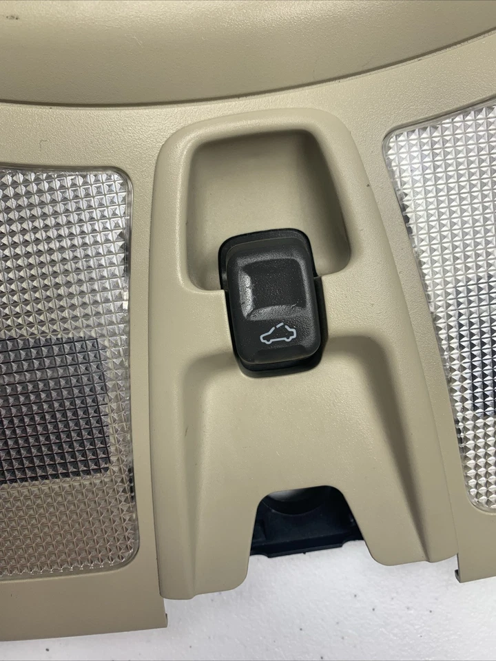 01-09 Volvo S60 V70 XC70 XC90 S80 CÚPULA FRONTAL mapa LUZ MONTAGEM AÉREA bege - Imagem 4 de 4