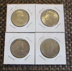 1948 & 1949 P and D 50C Franklin Half Dollars (4) Total coins.  AU/BU