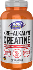 Sports Nutrition, Kre-Alkalyn Creatine 750 Mg, Mass Building /Energy Producti...