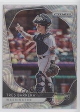 2020 Panini Prizm Tier III Blue Wave Prizm 51/60 Tres Barrera #206 0a4s