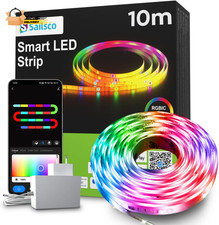 Led Lights for Bedroom 32.8Ft Music Sync Color Changing Strip Lights with Remot
