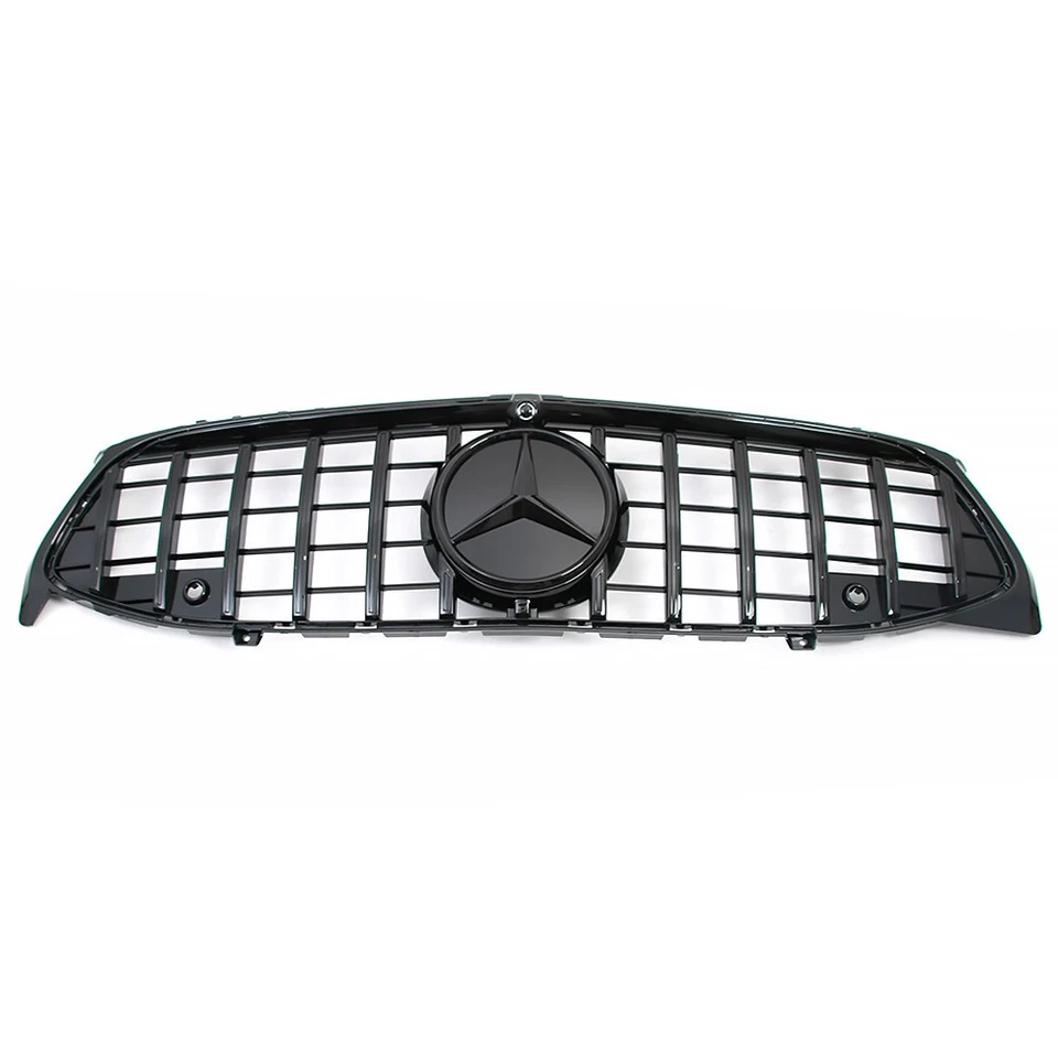 Front Grille W/Emblem Grill For Mercedes Benz C118 W118 CLA250 CLA200 2020-2023 Foto 2 de 4