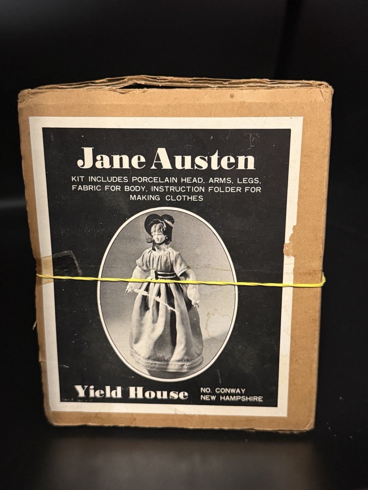 Yield House Jane Austen Porcelain Doll Kit 3013562 Vintage 1