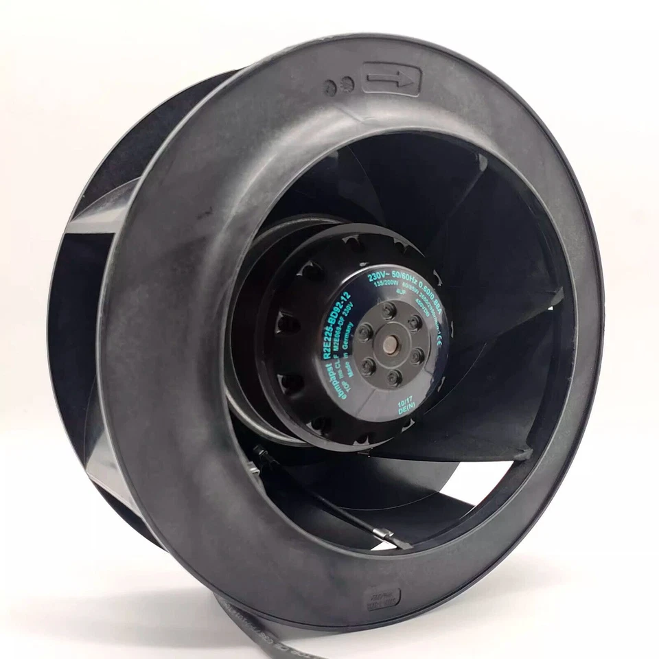 1 pcs  Centrifugal fan R2E225-BD92-12 M2E068-DF AC230V equipment fan cooling fan - Image 2 of 2