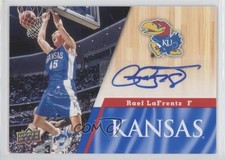 2013 Upper Deck University of Kansas Auto Raef LaFrentz #59 Auto 7j0
