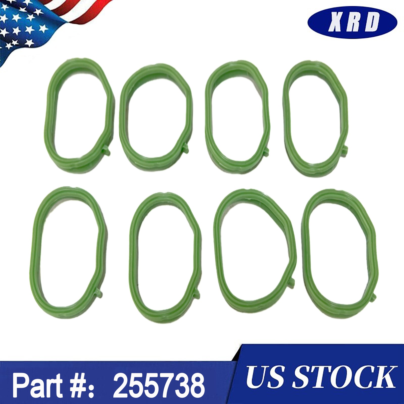 New 8pcs Intake Manifold Position Gaskets 255738 For Maserati Quattroporte GT GC