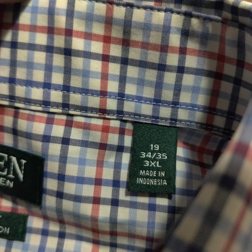 Lauren Ralph Lauren Supima Cotton Shirt Mens 3XL Big Button Up Pony Logo New - Picture 3 of 9