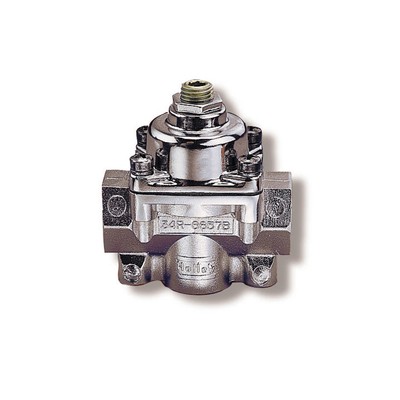 Adjustable Fuel Pressure Regulator 4.5 - 9 PSI - Fits Holley Sniper & Carbureted Engines (RPM12-803)