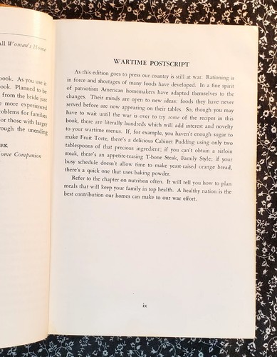 Woman’s Home Companion Cookbook, Dorothy Kirk, P. F. Collier & Son, 1944 - Picture 14 of 24