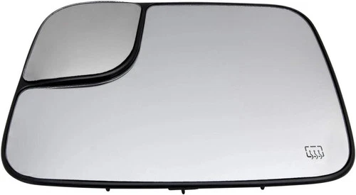 Left Side Mirror Back Plate For Dodge Ram 1500 2500 3500 BlindSpot Lens w Heated
