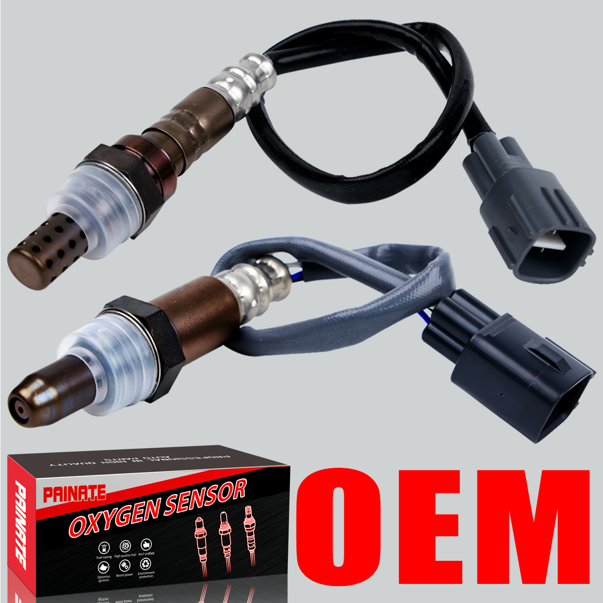 Brand 2PCS OEM Upstream & Downstream Oxygen O2 Sensor For Toyota Tundra Sequoia