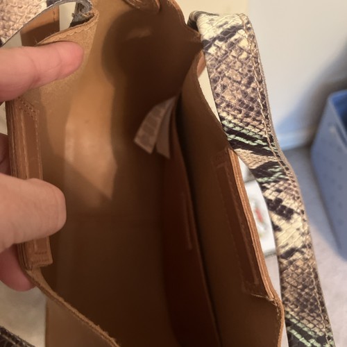 Madewell $158 The sydney Crossbody Bag Snake Embossed Edition MD183 - Picture 5 of 7
