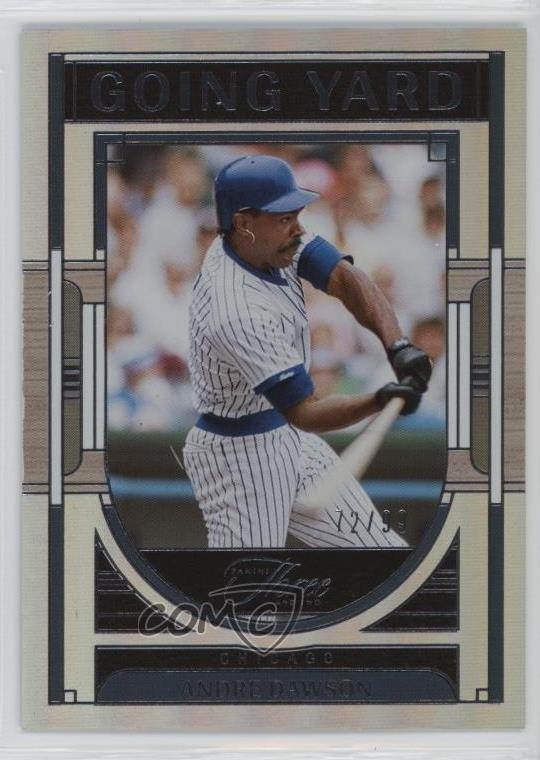 2024 Panini Three and Two Going Yard 72/99 Andre Dawson #2 HOF 02v3