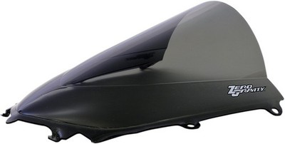 Zero Gravity Double Bubble Windscreen Smoke fits Yamaha YZF-R6 2017-2020