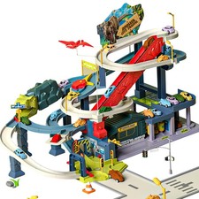 Dinosaur Track Toy, Simulated Scenario Car Road, Children's Competition Race ...