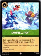 Disney Lorcana Snowball Fight Winterspell Common 95/204 NM