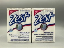 2 Pks of 2=4 Bar Zest Whitewater Fresh Family Deodorant Bars Soaps New 3.2 oz ea