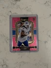2025 Panini Select Football Pink Glitter T.J. Sanders #185