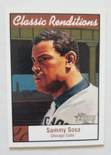 2001 Topps Heritage #CR4 Sammy Sosa Classic Renditions