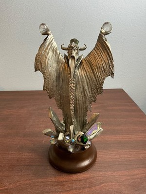 Earth Wizard by James Lane Casey Perth Pewter Sculpture Limited edition #1981