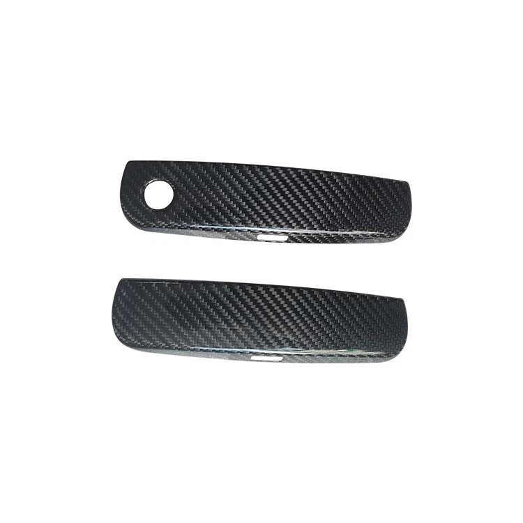 Carbon Fiber Exterior Door Handle Cover Trim for Dodge Challenger 10-22 Foto 4 de 4