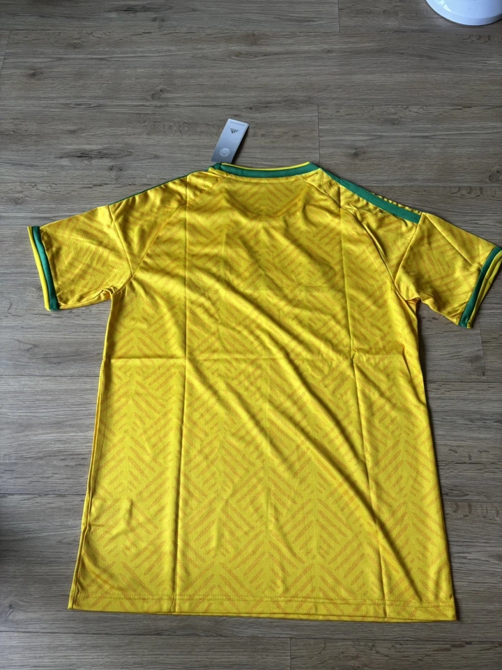 Bafana Bafana South Africa Football World Cup 2026 Home Shirt Yellow L - Image 3 of 3