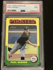 2024 Topps Heritage High Number Paul Skenes #594 PSA 9