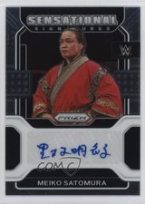 2022 Panini Prizm WWE Sensational Signatures Meiko Satomura #SS-MST Auto 6k2