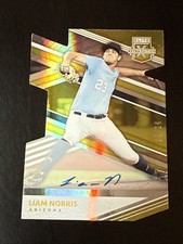 2020 Elite Extra Edition Aspirations Gold Die-Cut Signatures/24 Liam Norris Auto