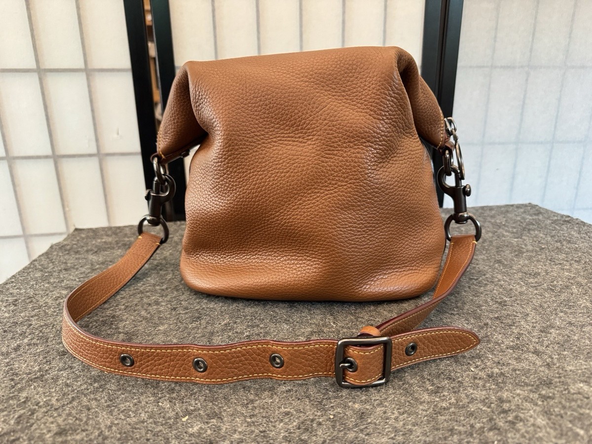 Coach 1941 Large Duffle Shoulder Bag Glovetanned Pebble Leather