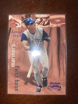 1999 Skybox Thunder - David Segui #26 Rant Z35