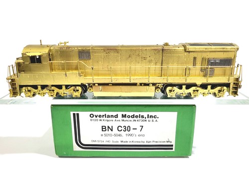 Overland OMI BN GE C30-7 Burlington Northern HO Latón Modelo #5724 Sin Pintar | Zustand: Used