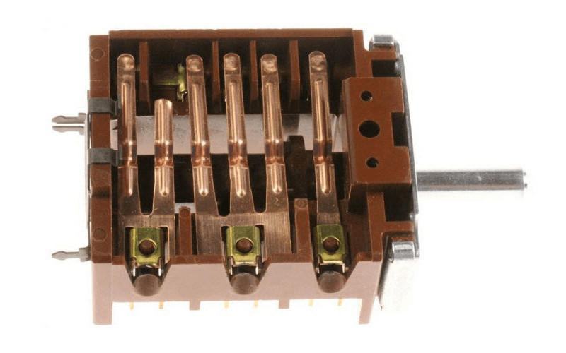 Commutateur de four AYA BF6601MCT - Sélecteur rotatif 6 positions pour cuisinière 263900014