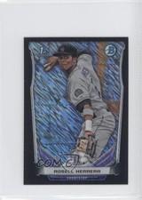 2014 Bowman Chrome Minis Black Shimmer Refractor Rosell Herrera #177 0a7