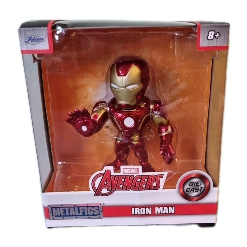 JADA ▪︎ Marvel ▪︎ Iron Man ▪︎ 10cm ▪︎ Metalfigs Die-Cast Figure Avengers