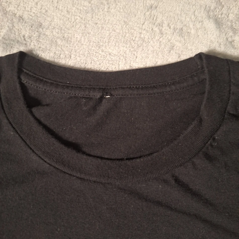 Camiseta Gundham Anime Japonés Programa de TV Talla Mediana Negra Algodón Manga Corta Foto 3 de 4